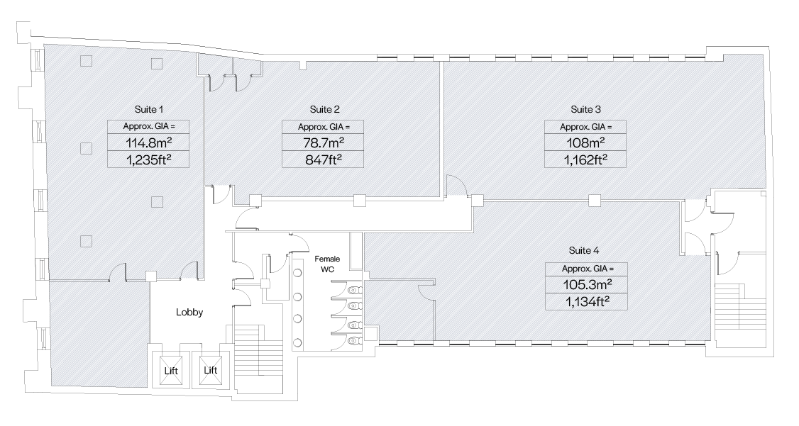 18-24 Grey Street - Floor Plans Fourth Floor