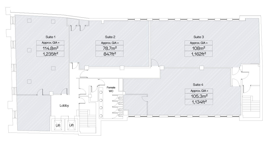 18-24 Grey Street - Floor Plans Fourth Floor