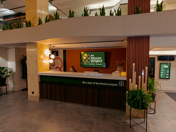 The Bloom Project – Reception Area